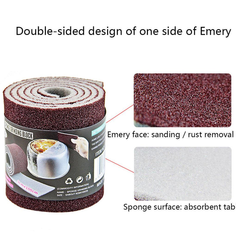 Magic Cleaning Sponge Carborundum Household Tools Eraser Kitchen Utensils Bathroom Accessory Dish Emery Sponge - Stornic 